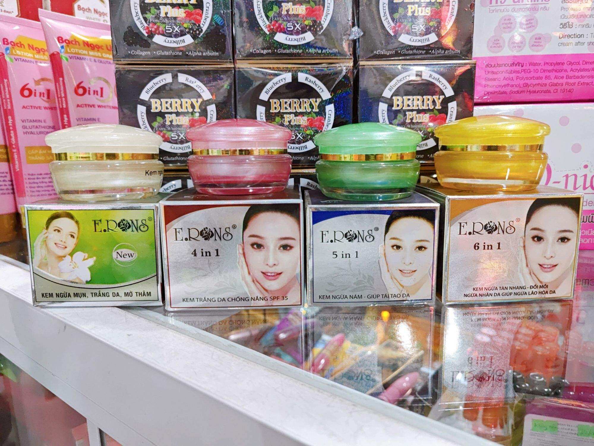 Kem Dưỡng Trắng Da ERONS ( E.RONS ) Cao Cấp - Mụn, Nám, Trắng Da, Tái Tạo ( giá công ty 197k )