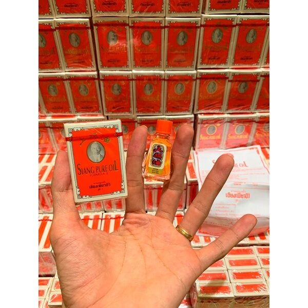 Dầu gió Thái nước vàng chai 3ml