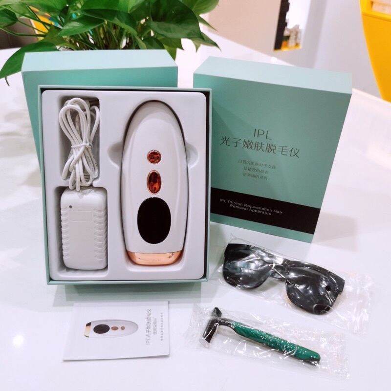 Máy Triệt Lông Mini Công Nghệ Laser Ipl