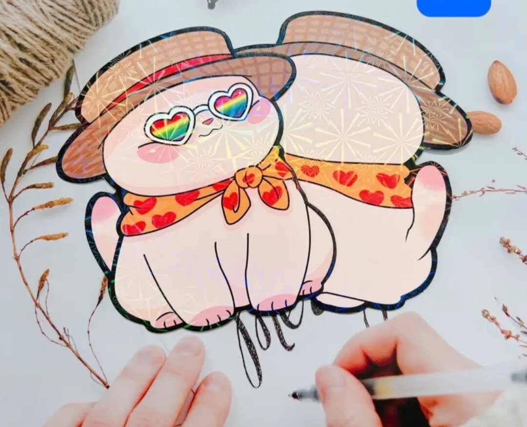 BAO LÌ XÌ CHIBI MÈO KUTE CÓ ÁNH KIM (1 SET 10 CÁI)