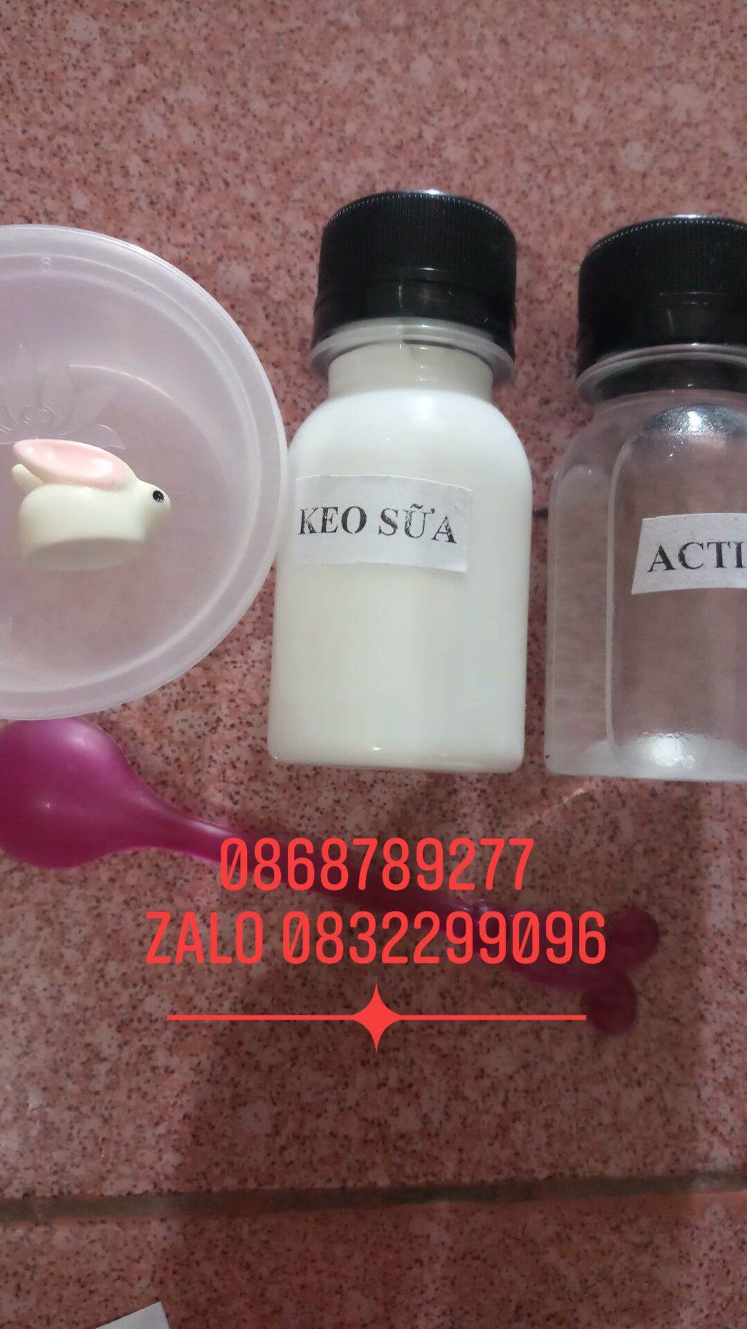 bộ kit làm slime siêu rẻ
