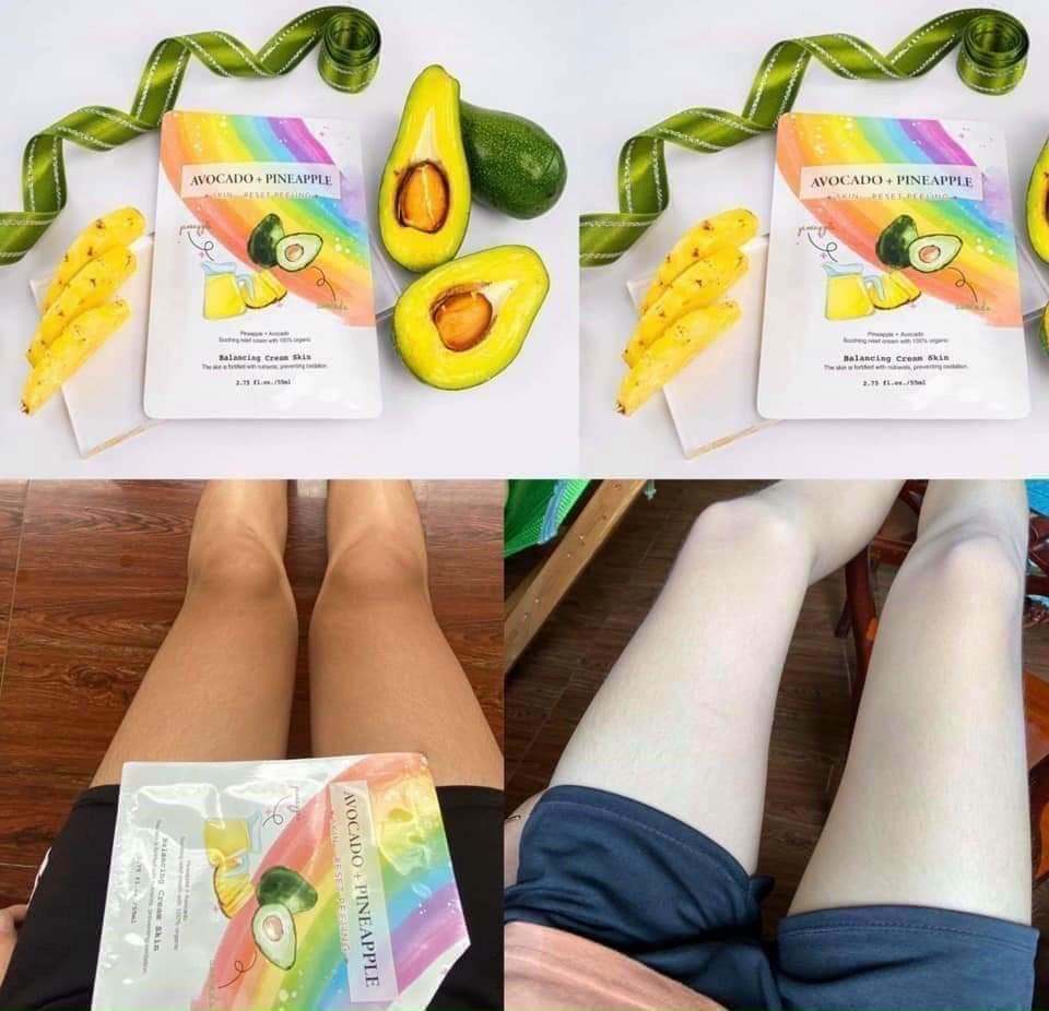 TẮM TRẮNG BƠ DỨA