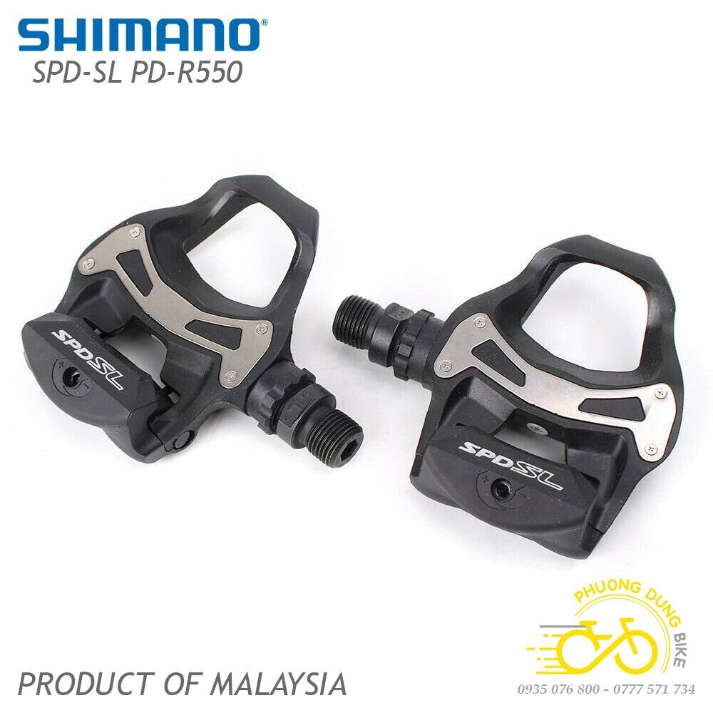 Pedan (bàn đạp) can xe đạp SHIMANO PD R550