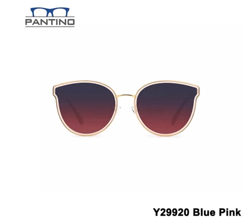 Kính Mát, Râm Nữ Phân Cực, Chống Tia UV, Chống Chói Lóa PANTINO Chính Hãng Hàn Quốc Mã Y29920 Blue Pink