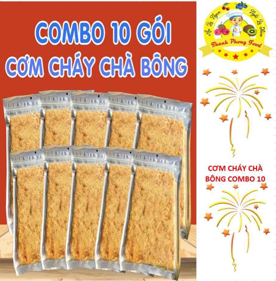 Cơm Cháy Siêu Chà Bông Túi Zip 200gr