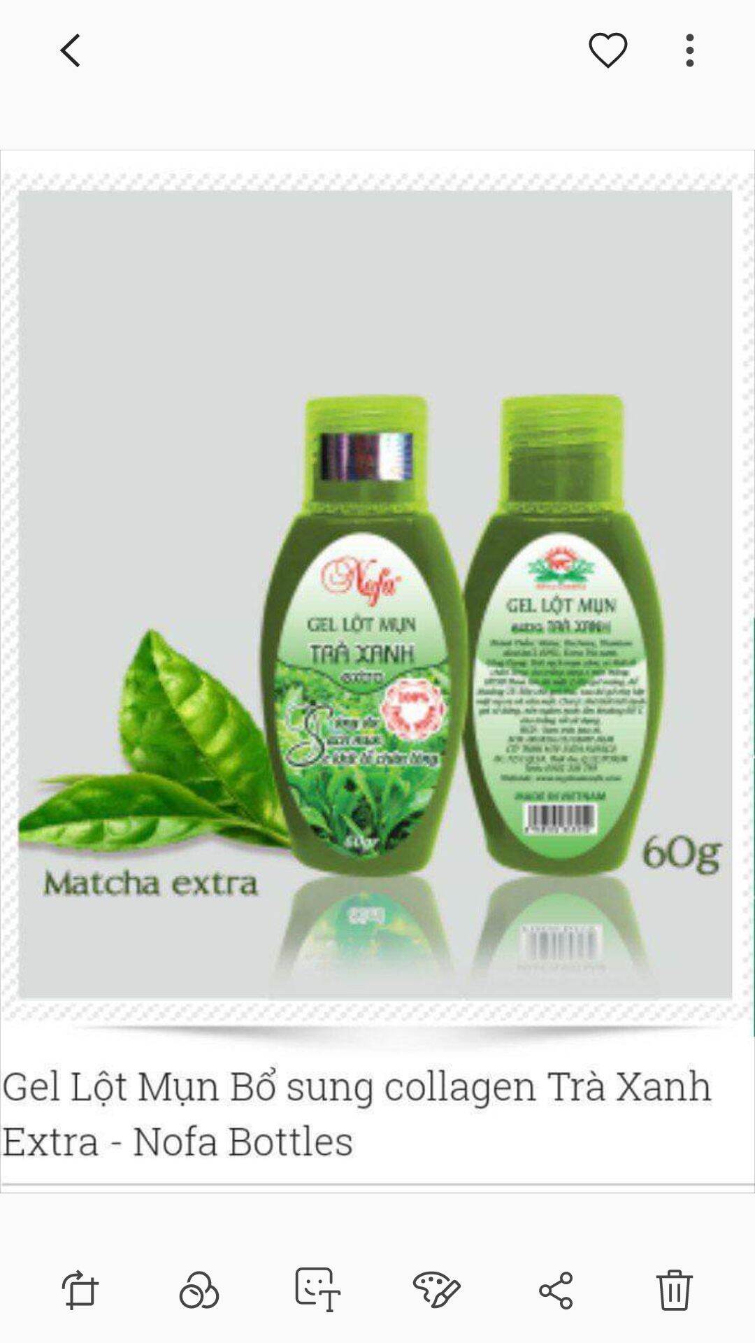 Combo 2 Gel Lột Mụn Trà Xanh Extra