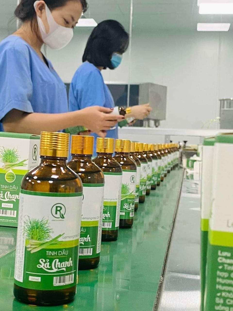 tinh dầu sả chanh nguyên chất 100% (sản phẩm công ty hồng tâm)