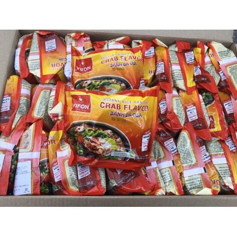 Thùng 30 gói bánh đa cua Vifon