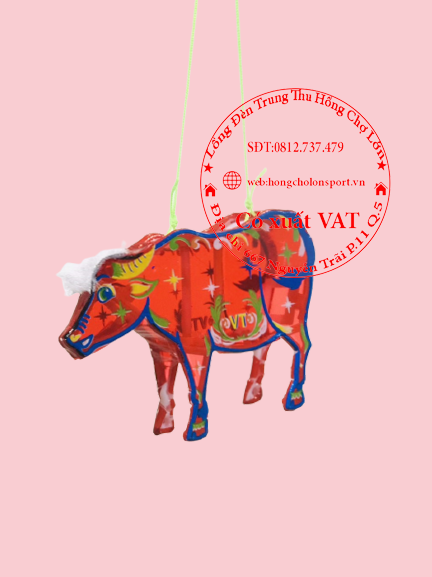 Đồ chơi lồng đèn trung thu mini nhựa hình TRÂU