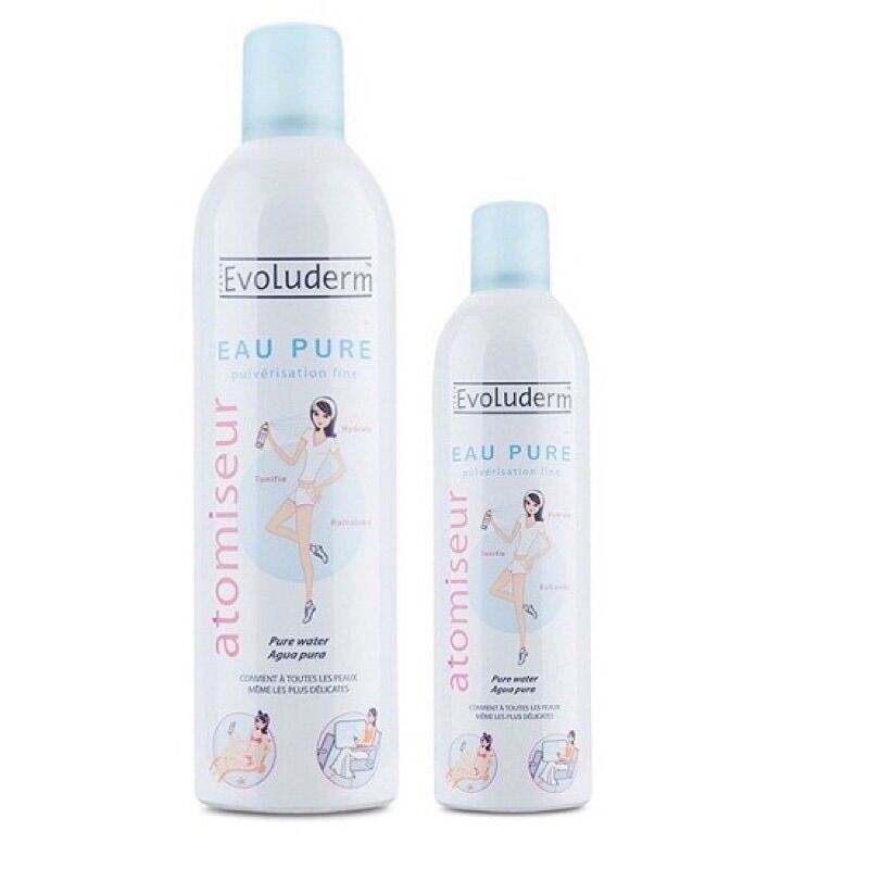Xịt Khoáng Pháp Evoluderm Eau Pure 400ml