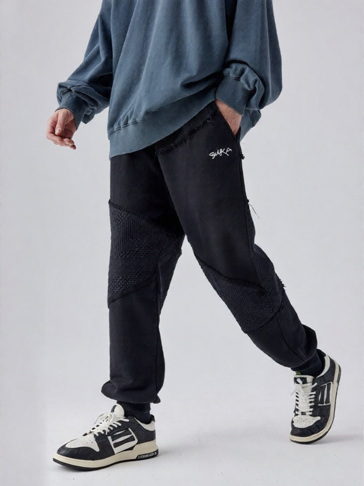 [Guuka | Thick and Loose Fitted Trouser with Irregular Patchwork Hem,Guuka | Thick and Loose Fitted Trouser with Irregular Patchwork Hem,] Giá 1,388,000 Đồng*Miễn phí vận chuyển