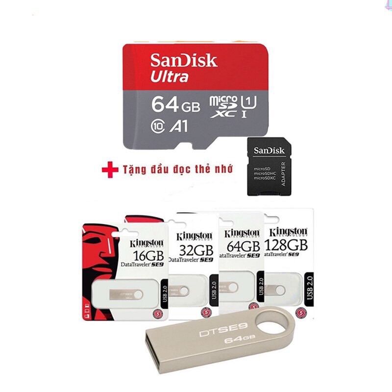 Thẻ nhớ - usb se9 4g 8g 16g 32g 64g tốc độ cao dùng cho máy tính, điện thoại, camera, loa đài - phụ kiện táo đỏ