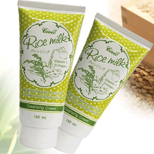 Combo 2 tuýp sữa rửa mặt Rice Milk 180ml