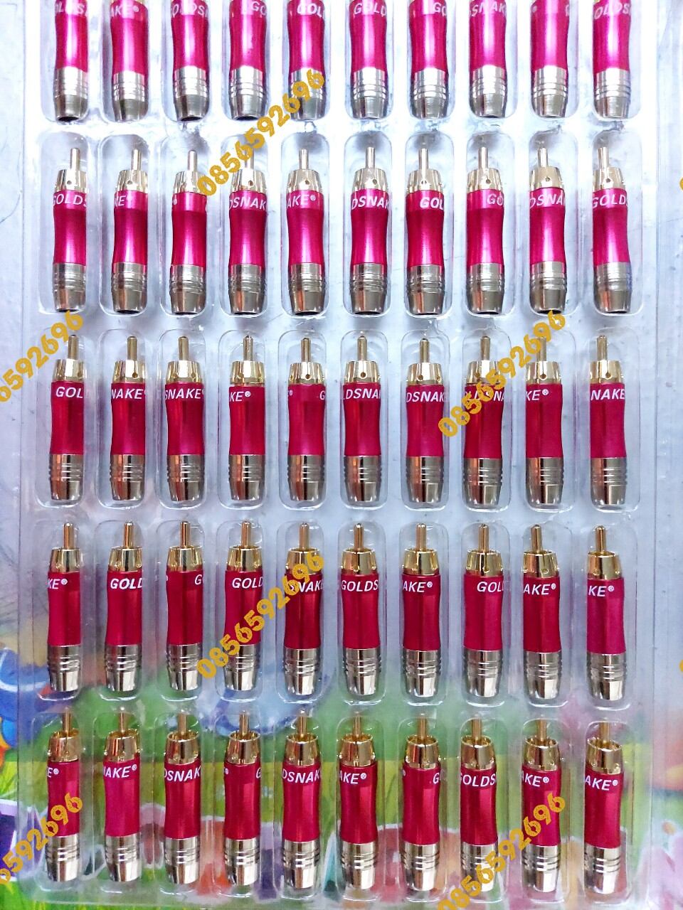 Đầu cắm jack bông sen, bộ 10 chiếc