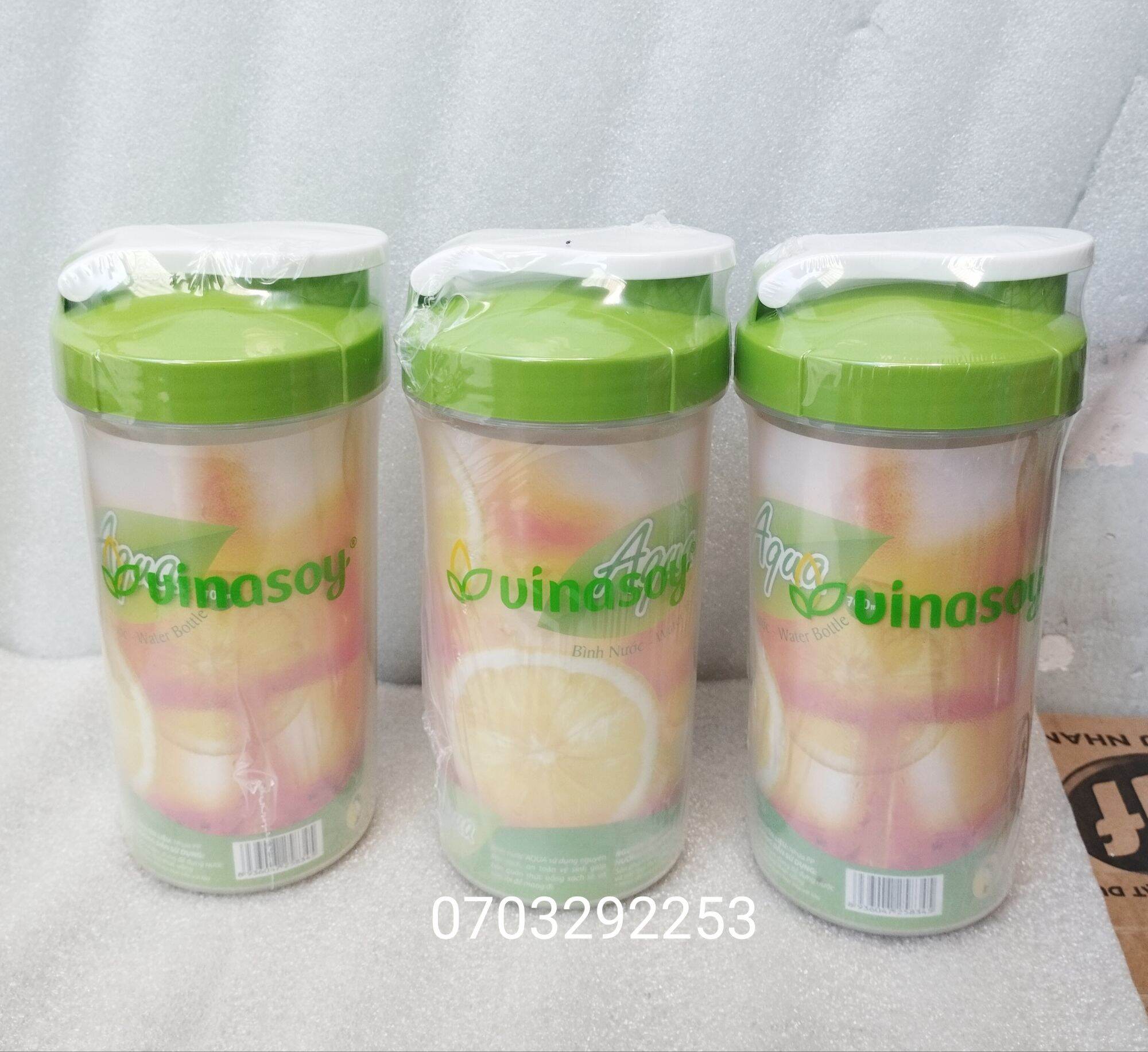 (HCM) Bình nước nhựa 700ml (1 cái - k.mãi Vinasoy)