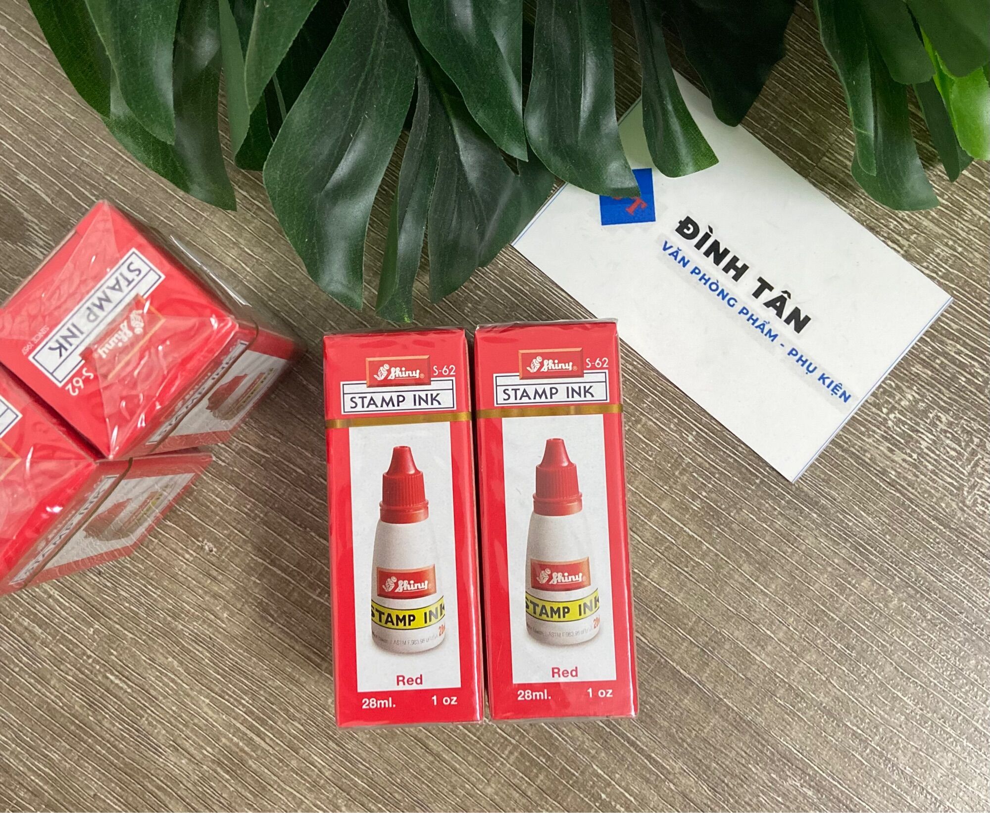 Mực Dấu Shinny Stamp Ink Lọ Lớn 28ml ( Chính Hãng )