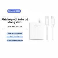 [Phích cắm dẹt] Minimalist studio | Bộ Sạc Siêu Nhanh 120W Super FlashCharge