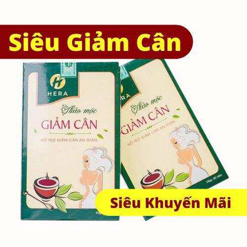 Thảo Mộc Giảm Cân Hera Plus Chính Hãng Giảm Nhanh Hiệu Quả Mới Hộp 30 Viên, Sản Phẩm không phải là Thuốc