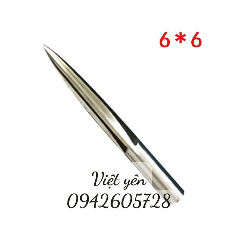 Mũi Khoan Khắc Gỗ 3 Lưỡi Đầu Nhọn – Dao Phay Điêu Khắc Gỗ, Chạm Khắc Gỗ Ô Liu, Gia Công Gỗ Thủ Công
