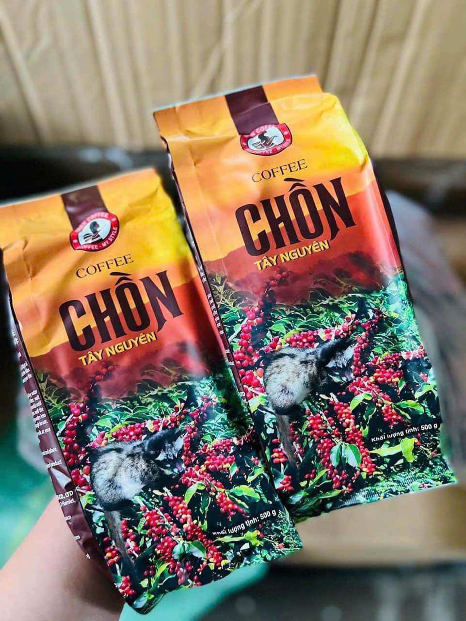 Combo 2b 1kg cà phê chồn tây nguyên vị truyền thống
