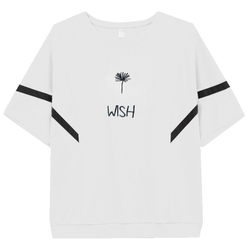 Áo Phông Ngắn Tay 2023 Cotton Mùa Hè Áo Cánh Dơi Cỡ Lớn Rộng Rãi Nữ Trang Phục Nữ Tôn Dáng Gầy Thời Trang Mẫu Mới Năm