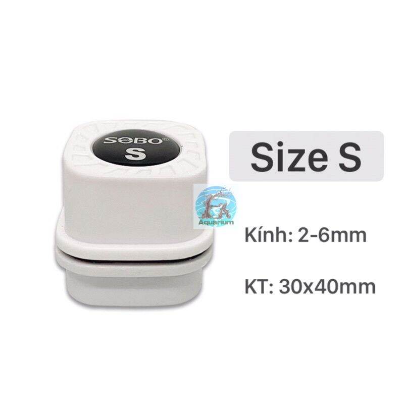 Nam châm mini chà hồ, lau kính Sobo