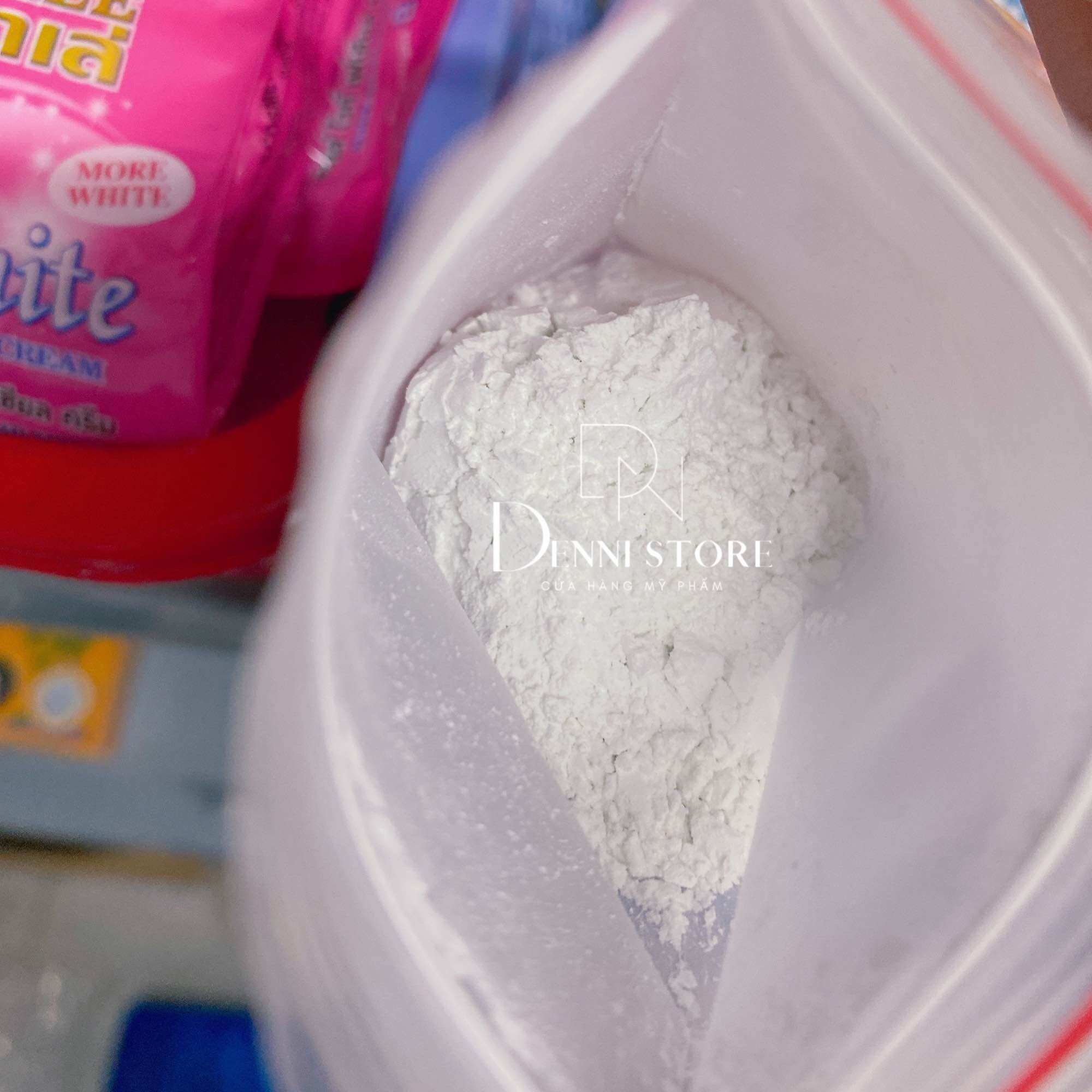 Bịch bột tẩy trắng cực mạnh 100g (bột kích trắng pha kem)