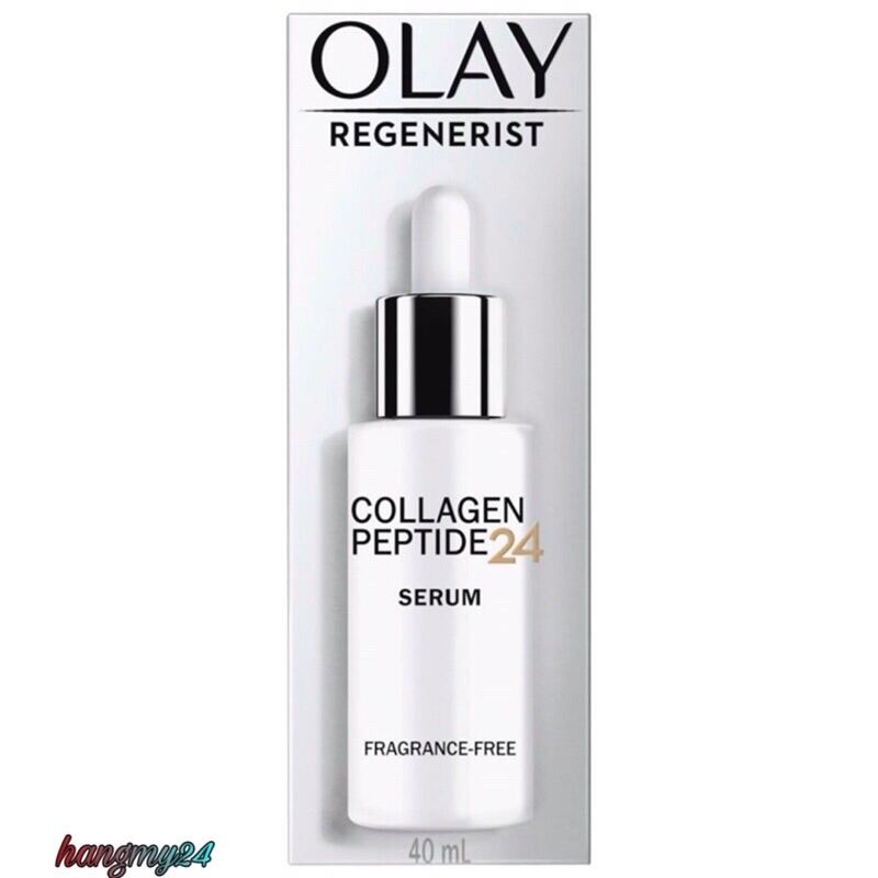 [Hcm]Serum Dưỡng Ẩm Chống Lão Hóa Da Olay Regenerist Collagen Peptide 24 Serum 40Ml