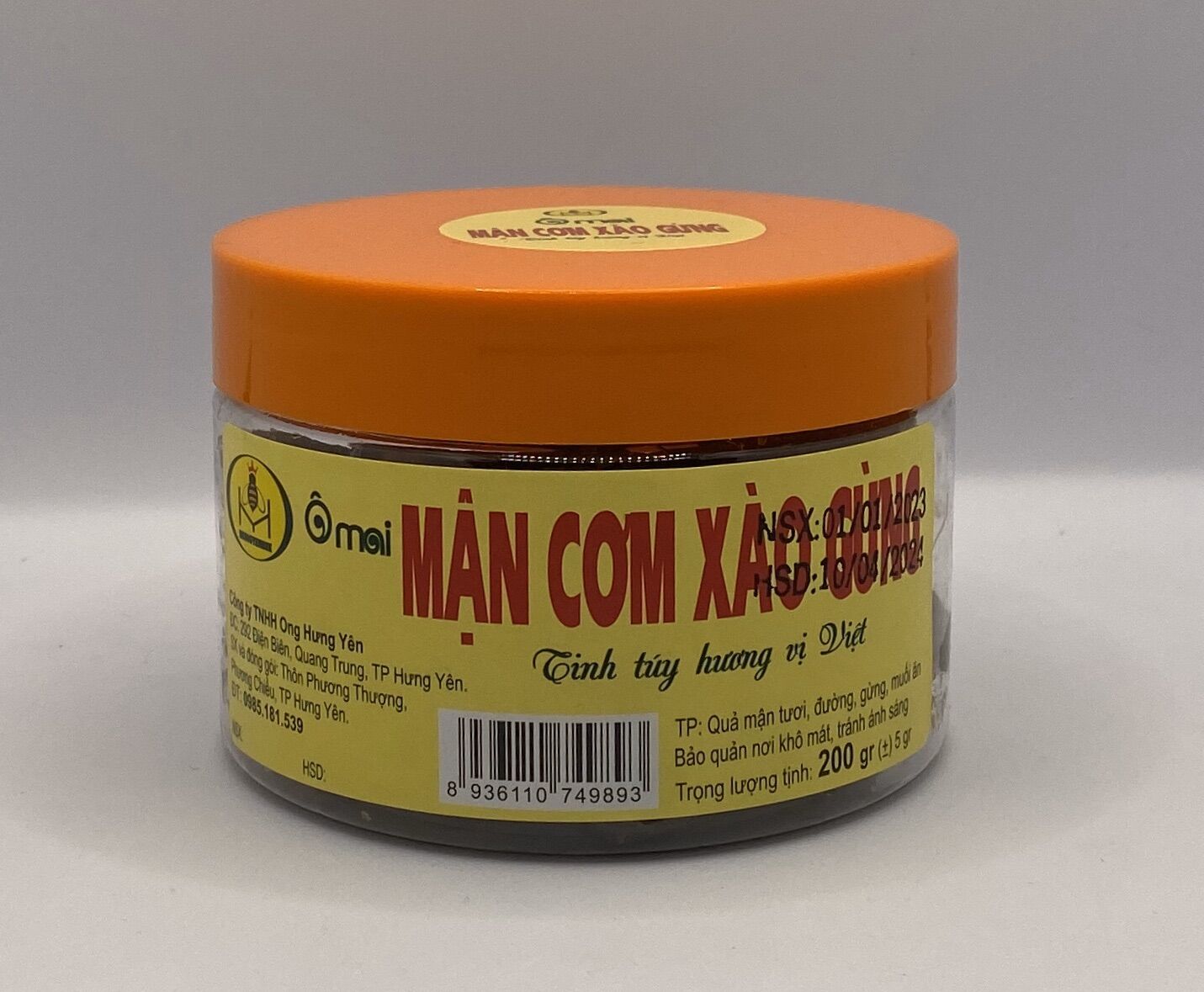 Ô Mai Mận Cơm Xào Gừng