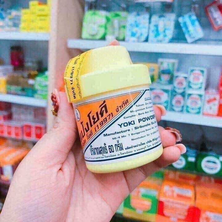 Phấn khử mùi hôi chân Yoki Powder 60g