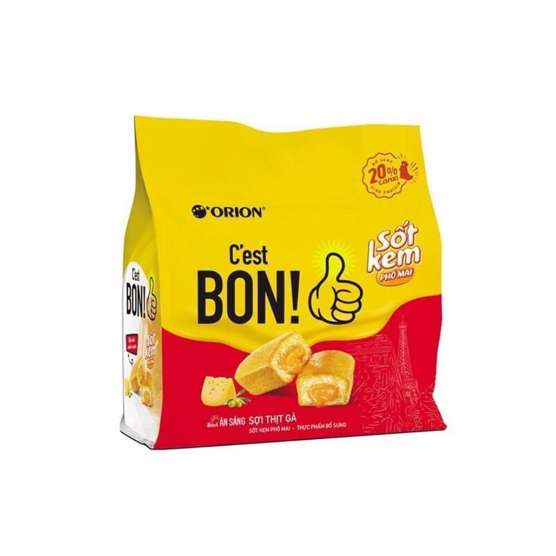 COMBO 5 CÁI BÁNH BON C’EST SỐT KEM PHÔ MAI