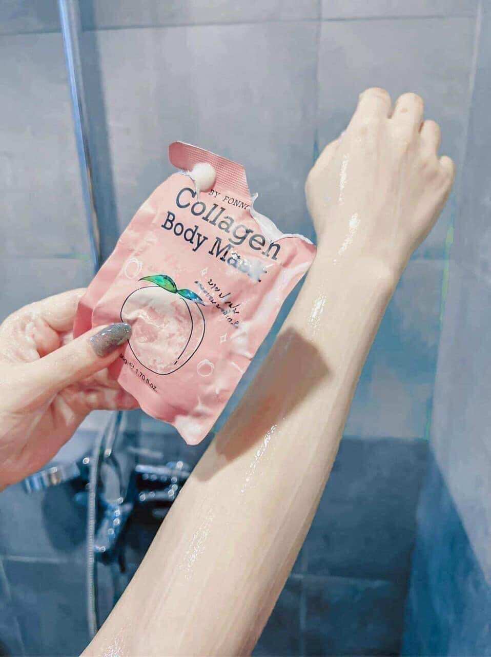 Ủ Trắng Đào Collagen Body Mask Thái Lan