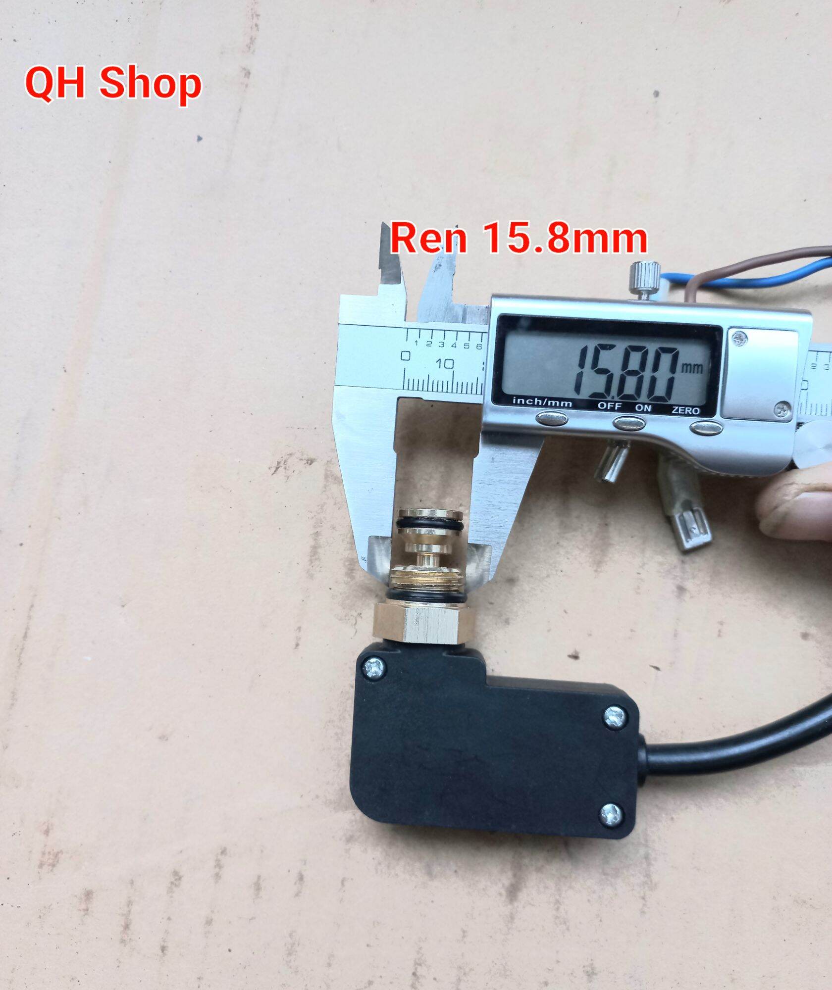 Rơ le máy rửa xe mini gia đình ren 16mm (DÙNG CHO MÁY RỬA XE CHỈNH ÁP)