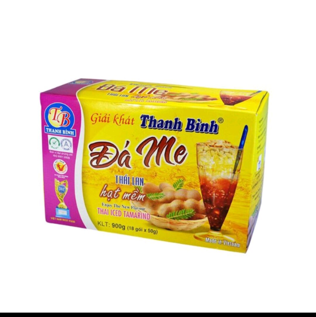 Đá me Thanh Bình hộp giấy-900gram