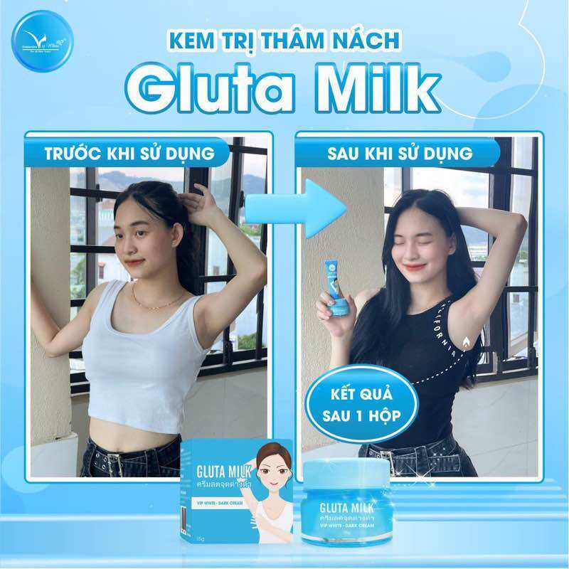 [ Chính Hãng ] Kem Thâm Gluta Milk Thái Lan Mua 1 Được 2
