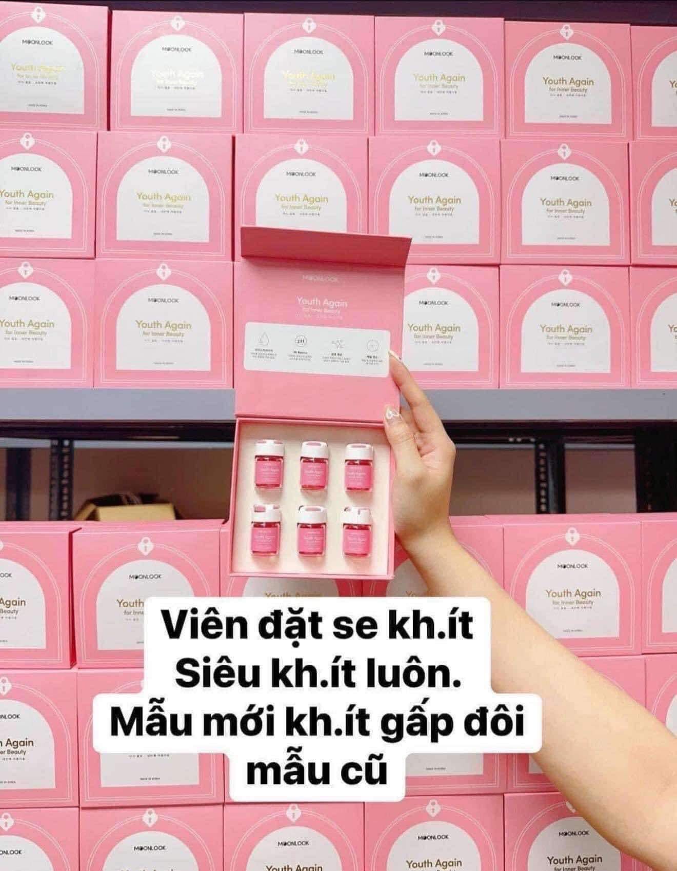 Viên đặt se khít MOONLOOK giúp giảm viêm nhiễm