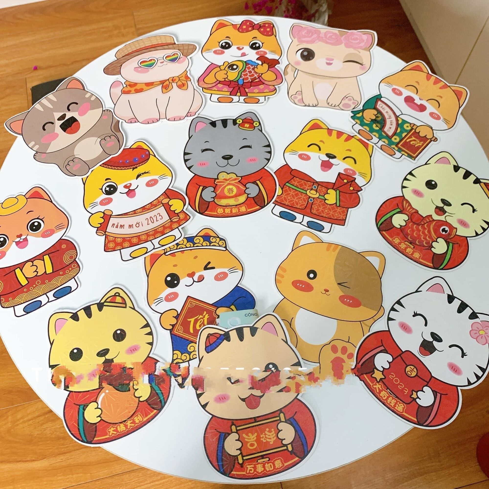 Set bao lì xì tết 2023 chibi cute cho bé