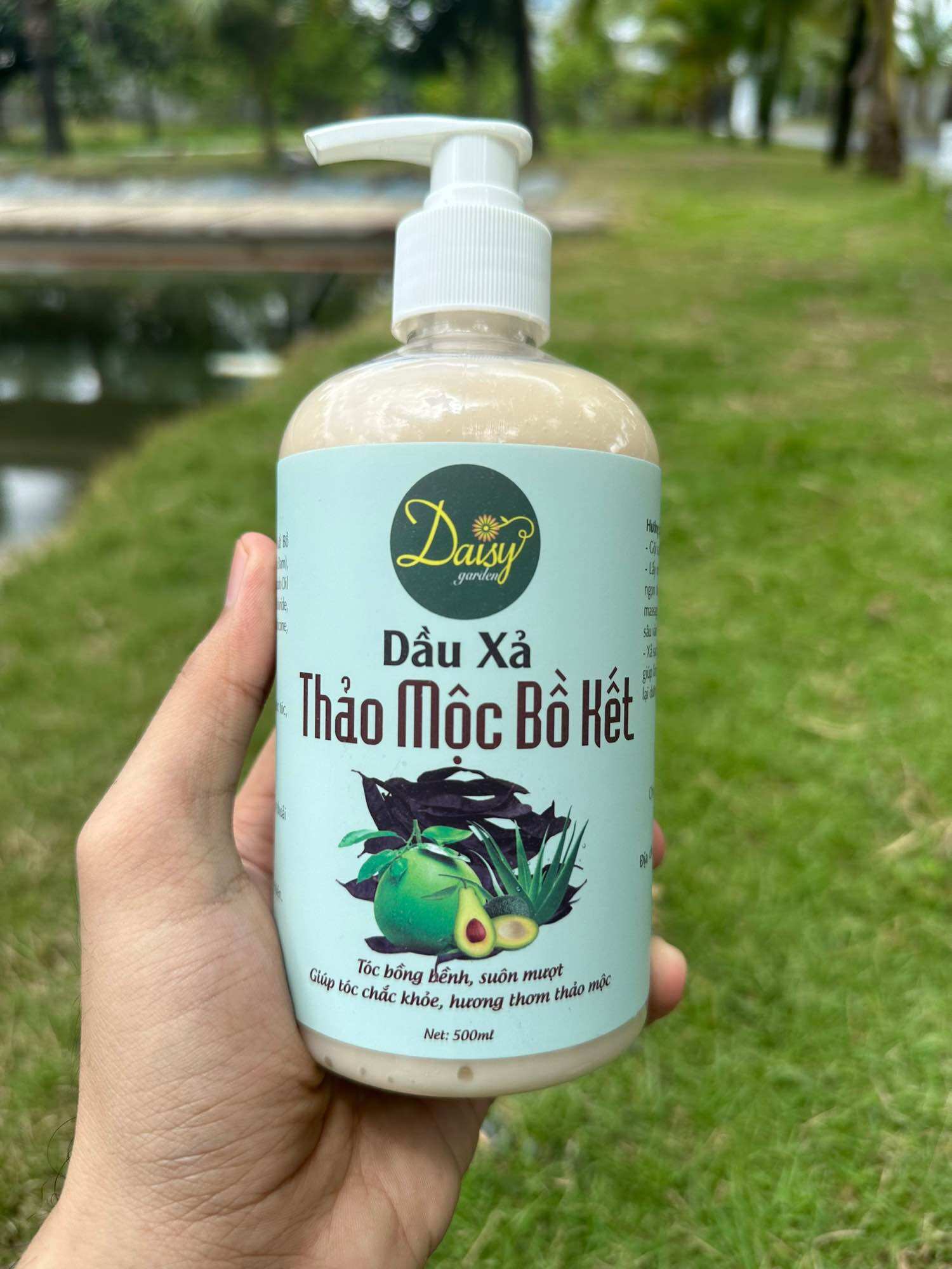 Dầu xả thảo mộc bồ kết Daisy Garden
