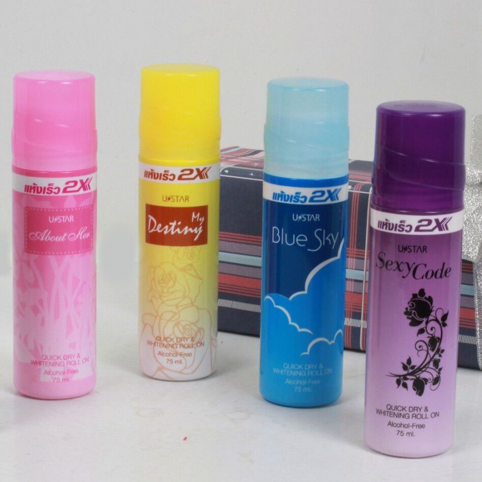 Lăn khử mùi 2 x thái lan 75ml