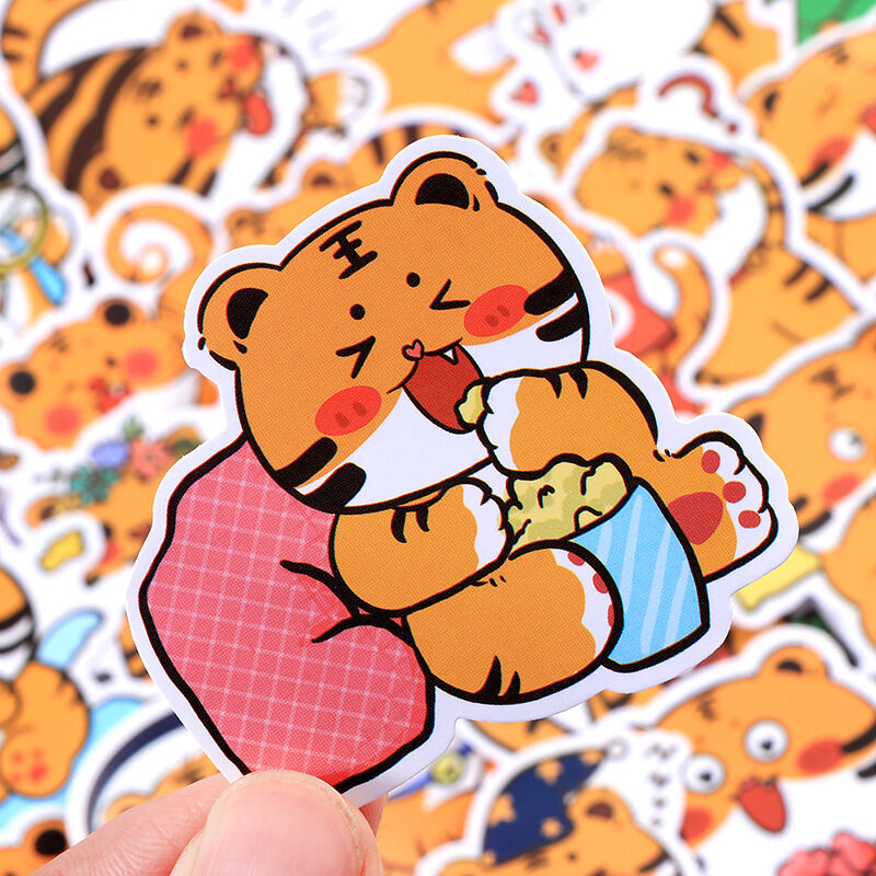 Set 50 miếng sticker hình dán chống nước