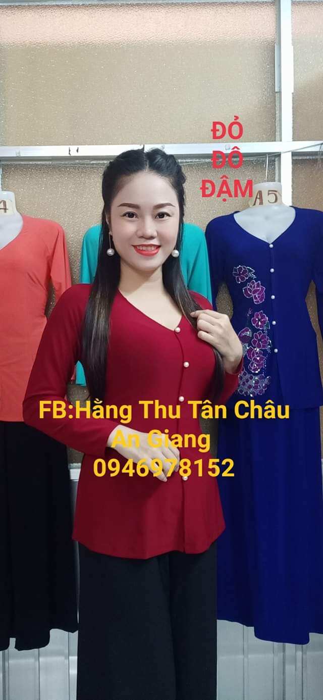 lẻ áo bà ba trơn