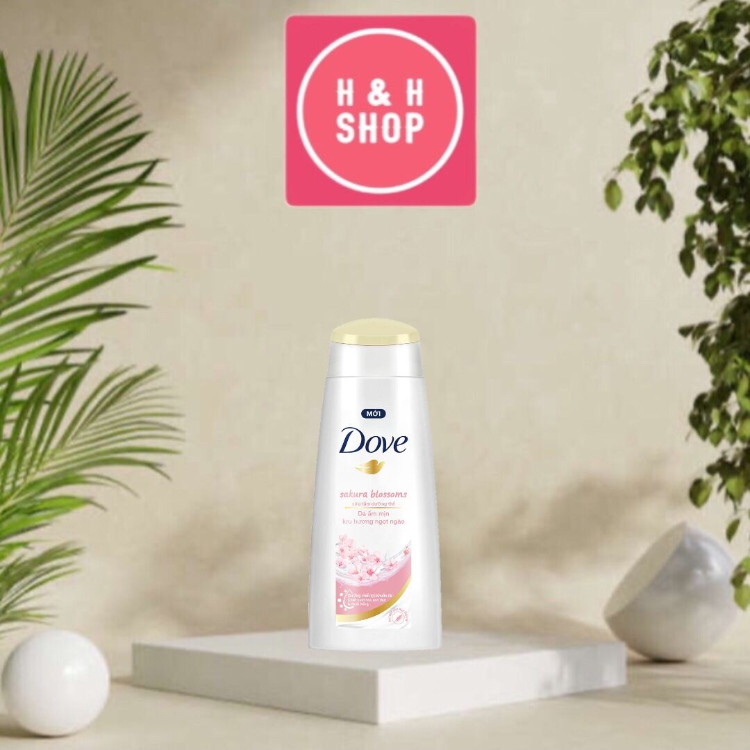 Dầu gội, sữa tắm dưỡng thể Dove Sakura Blossoms 200g