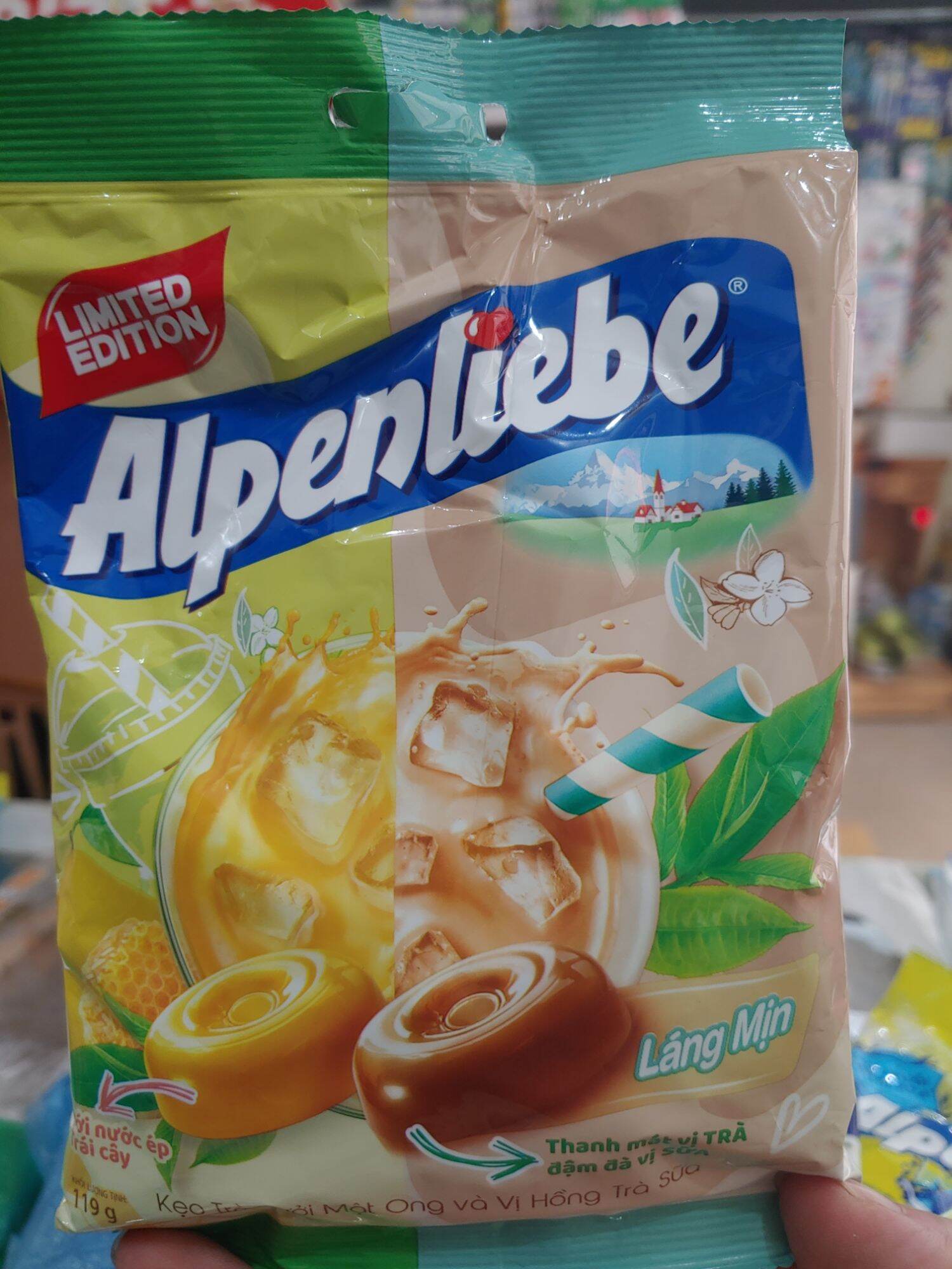 Kẹo Alpenliebe các vị gói 119g