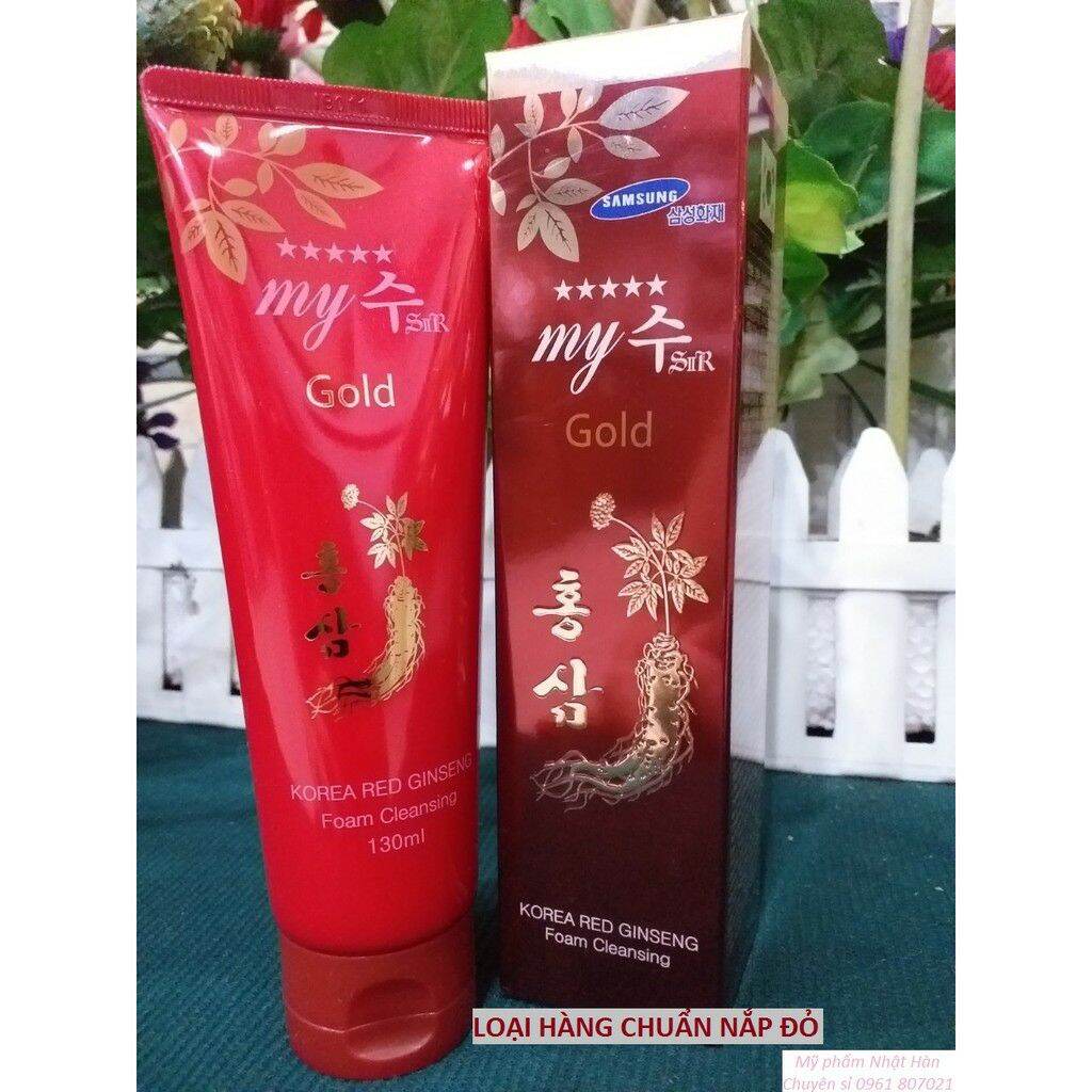 My Gold Red Ginseng Facial Cleanser 130ml