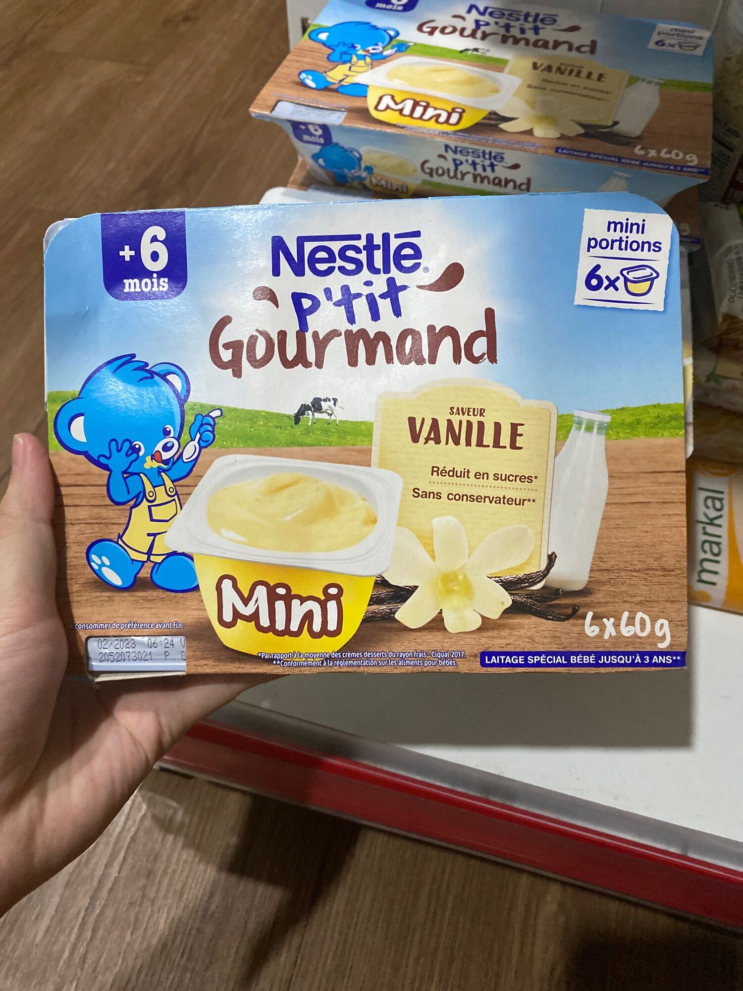 Váng sửa Nestle cho bé từ 6m+ date xa