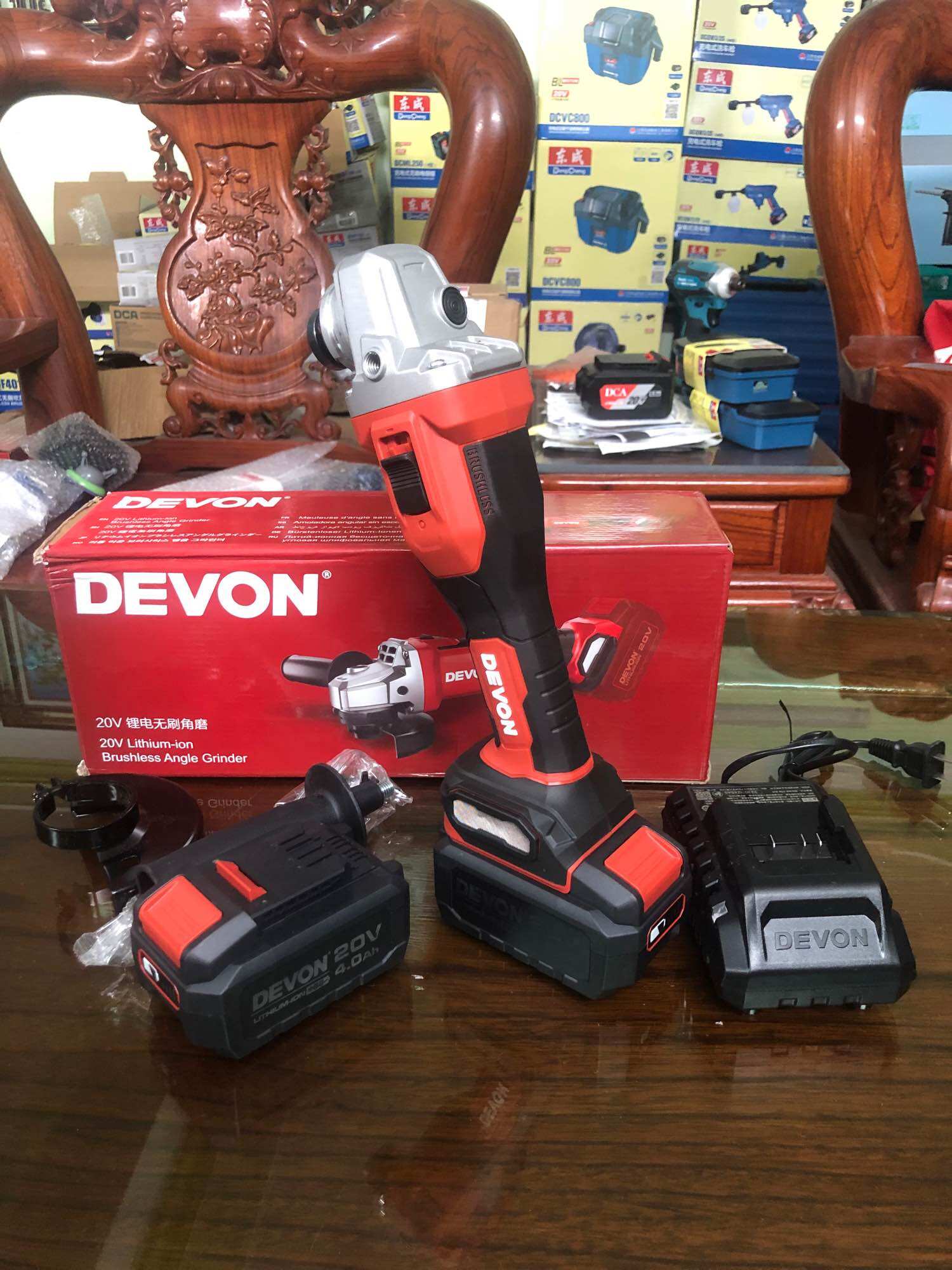 Máy mài pin DEVON 2906 chính hãng bảo hành 6tháng