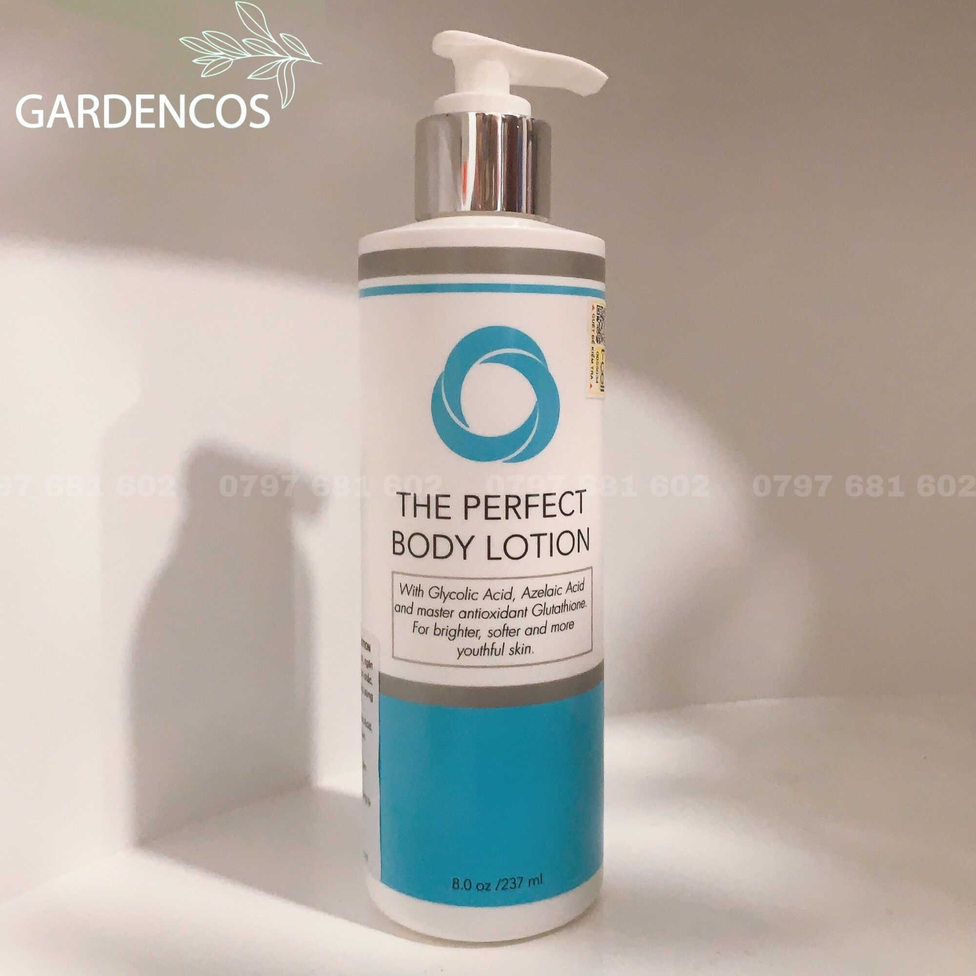Sữa Dưỡng Thể Trắng Da The Perfect Body Lotion 237ml - Gardencos
