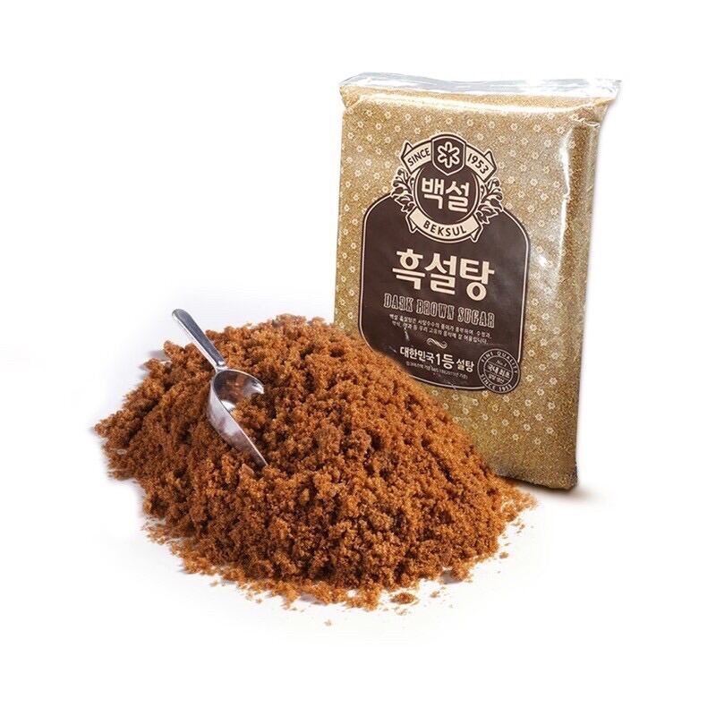 Đường đen Hàn Quốc gói 1kg - dùng làm sữa tươi trân châu đường đen cực ngon