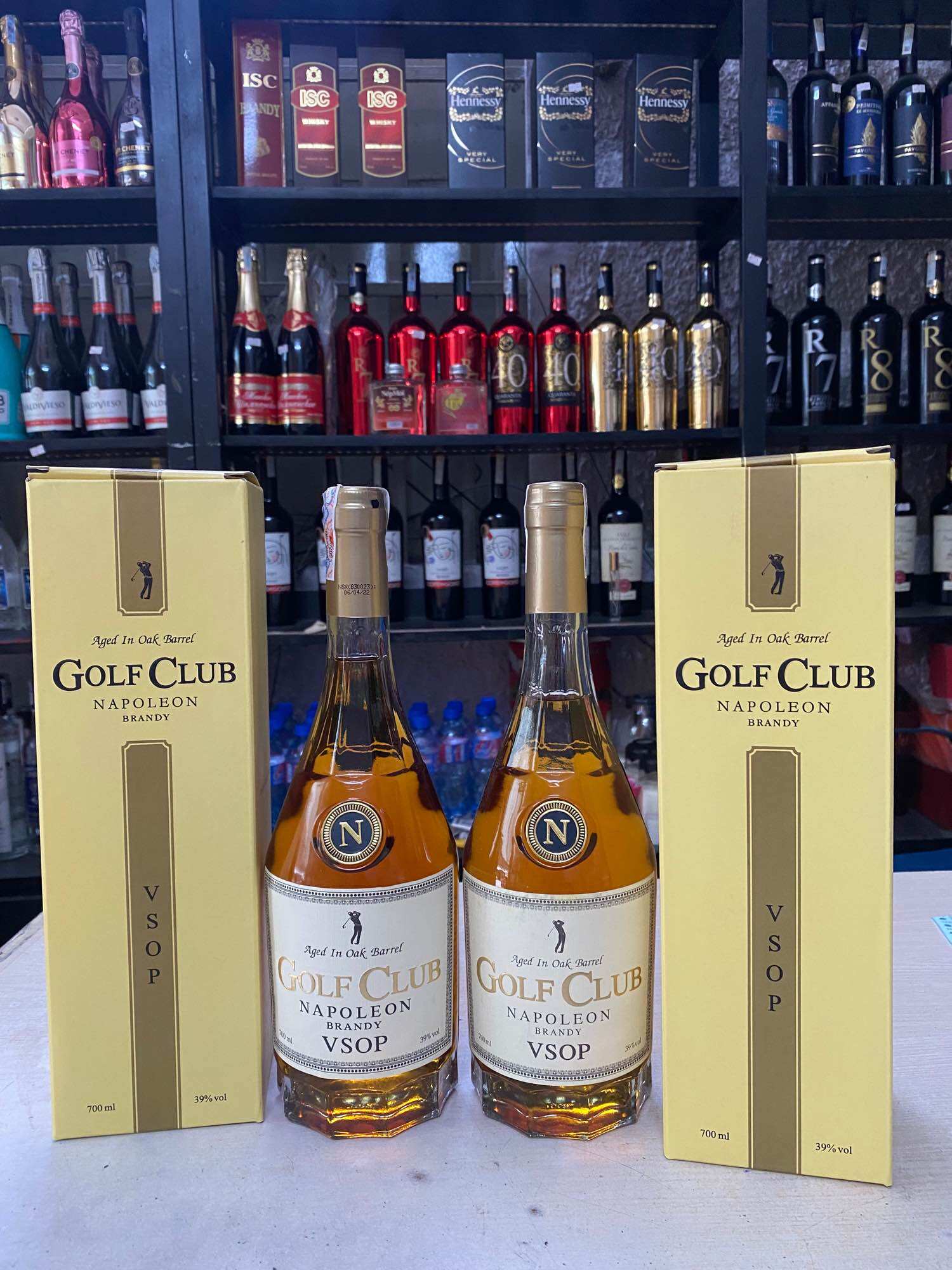 GOLF CLUB Napoleon Brandy 39% 700ml