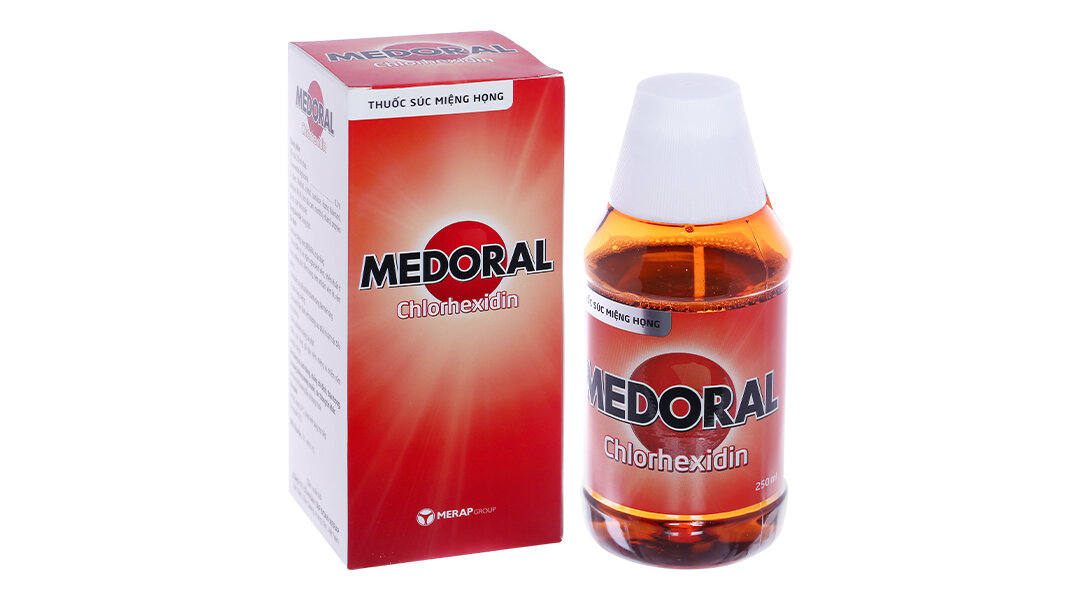 Chai Nước Súc Họng Miệng Medorsl 125ml